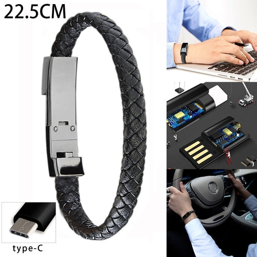 USB-C Wristband Charging Cable