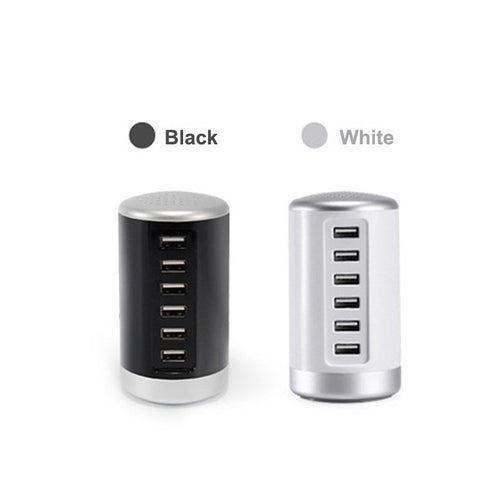 6-Port Charger back view